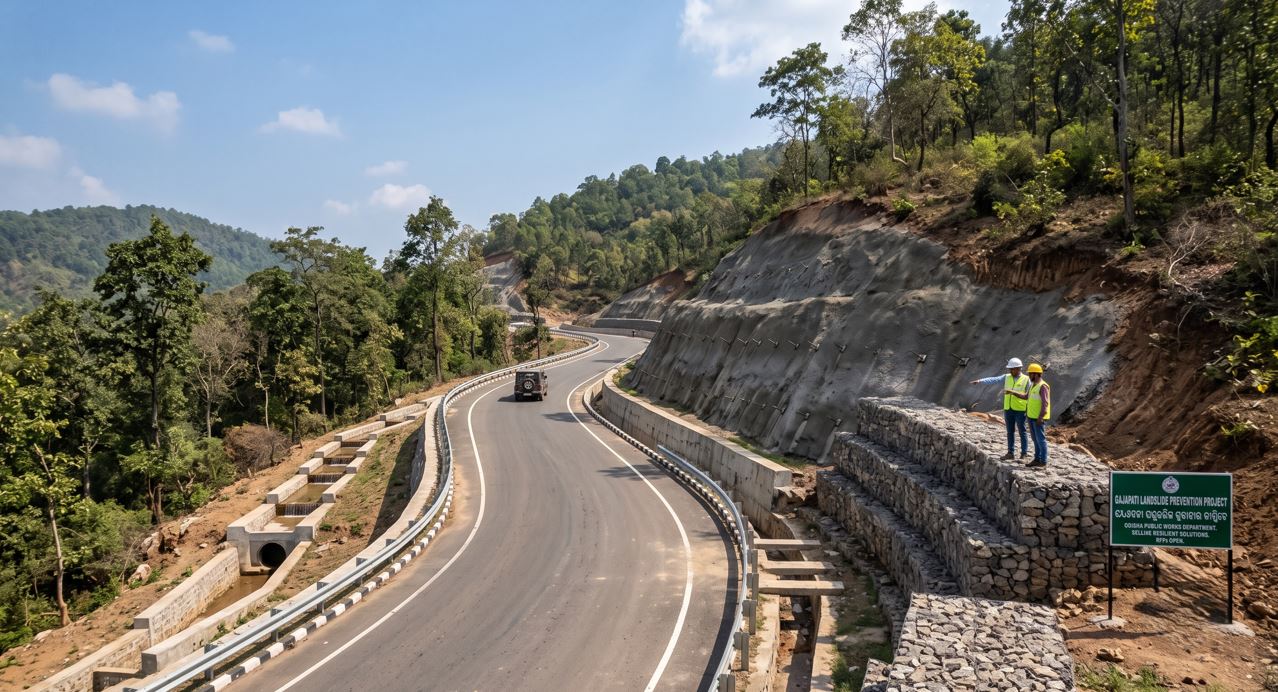 Odisha Plans Landslide-Proof Roads in Hilly Districts, Seeks Project Proposals
